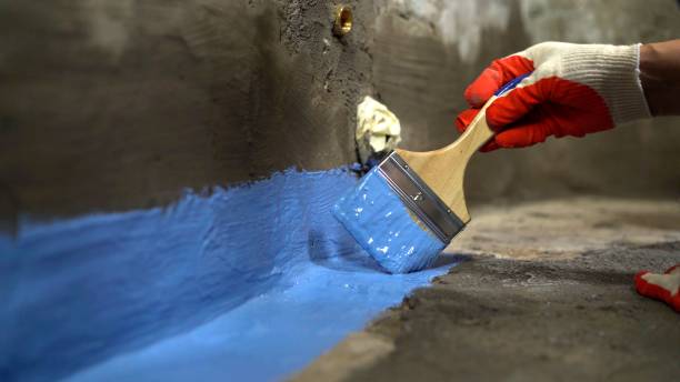 Crawl space vapor barrier installation in Haviland, OH